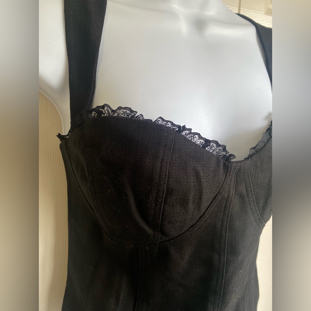 New Reformation Alisa Lace Sweetheart Top size 2 - Picture 7 of 12